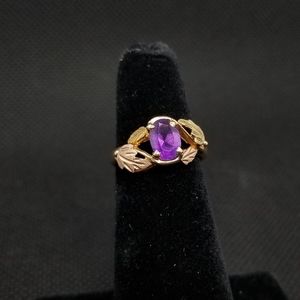 10k black hills gold ring